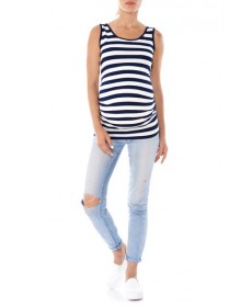 Imanimo Ruched Side Maternity Tank Top