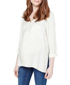 Topshop Slouch Pocket Maternity Blouse