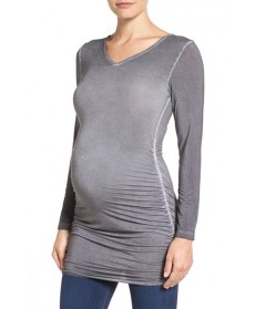 Tart Maternity 'Abbi' Ruched Maternity Tunic
