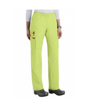 Dickies EDS Signature elastic waist cargo scrub pant - Apple Green 