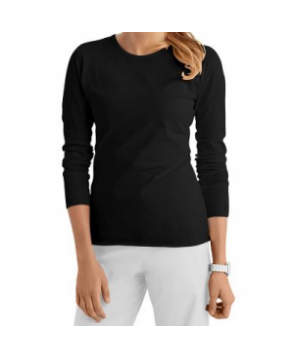 Med Couture long sleeve tee - Black 