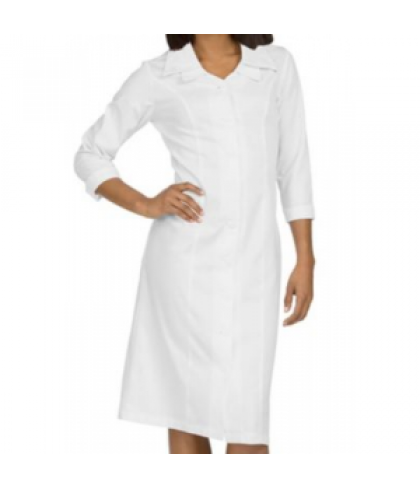 Med Couture Cathy Double Collar Dress - White - 16